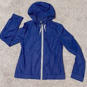 Blue ZINE Windbreaker